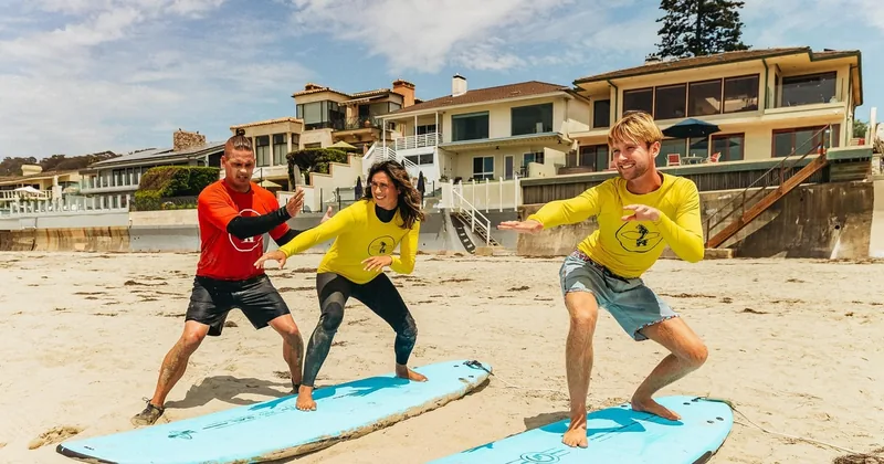 La Jolla: 1.5-Hour Surfing Lesson