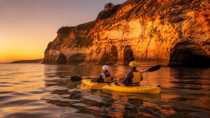 La Jolla Sea Caves Sunset Kayak Tour