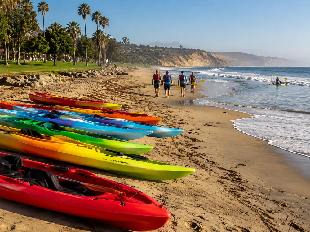 Kellogg Park boat launch at La Jolla Shores